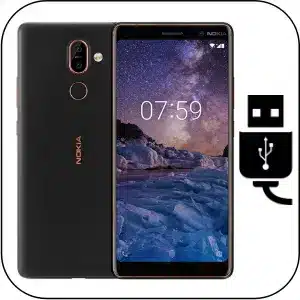 Nokia 7 Plus arreglar conector de carga roto