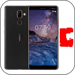 Nokia 7 Plus roto reparación placa base