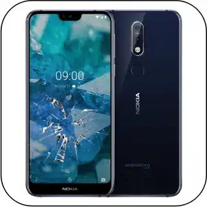 Nokia 7.1 arreglar pantalla rota