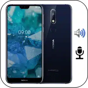 Nokia 7.1 reparar fallo sonido
