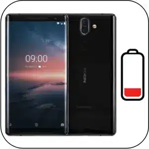Nokia 8 sirocco sustitución bateria