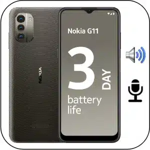 Nokia G11 arreglar problema de sonido