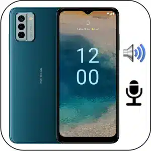 Nokia G22 reparación sonido averiado