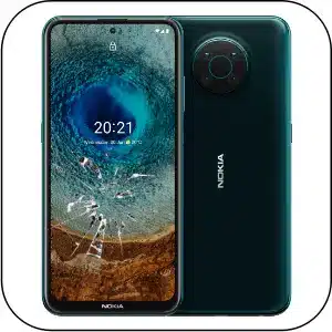 Nokia x10 reparación pantalla rota