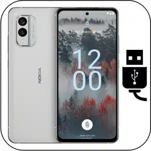 Nokia X30 cambiar conector de carga roto