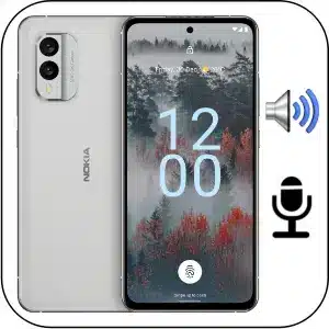 Nokia X30 5G reparación sonido averiado