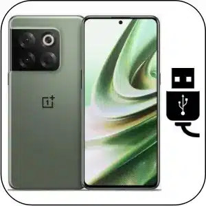 OnePlus 10T cambiar conector de carga roto