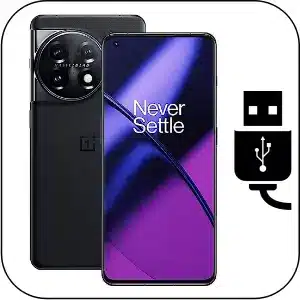 OnePlus 11 5G cambiar conector de carga roto