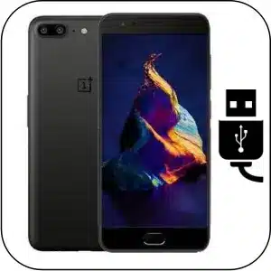 OnePlus 5 cambiar conector de carga roto