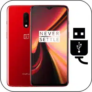 OnePlus 7 cambiar conector de carga roto