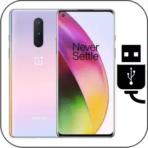 OnePlus 8 cambiar conector de carga roto