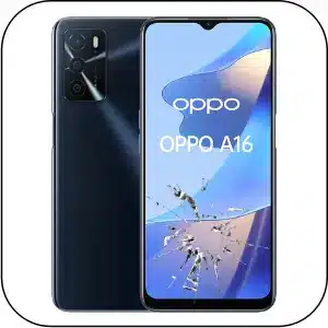 Oppo A16 reparación pantalla rota