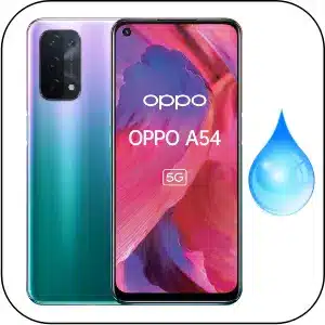 Oppo A54 5G solucionar teléfono mojado