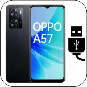 Oppo A57 reparar conector de carga roto