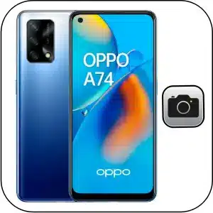 Oppo A74 reparación cámara rota