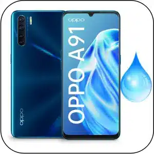 Oppo A91 solucionar teléfono mojado
