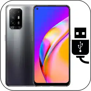 Oppo A94 5G reparar conector de carga roto