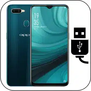 Oppo AX7 arreglar conector de carga roto