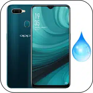 Oppo Ax7 solucionar teléfono mojado