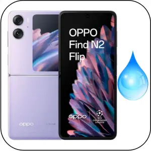 Oppo Find N2 Flip arreglar teléfono mojado