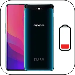 Oppo Find X sustitución bateria