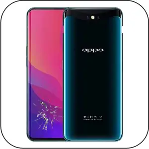 Oppo Find X arreglar pantalla rota