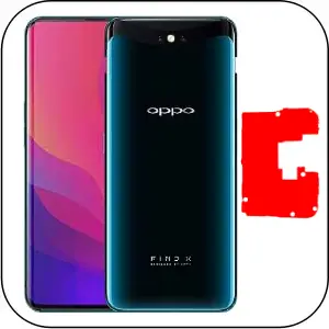 Oppo Find X roto arreglar placa base