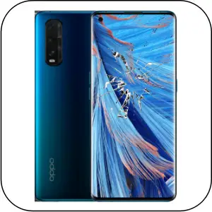 Oppo Find X2 reparación pantalla rota