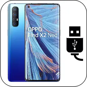 Oppo Find X2 Neo arreglar conector de carga roto