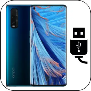 Oppo Find X2 arreglar conector de carga roto