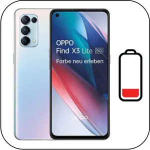 Oppo Find X3 Lite sustitución bateria