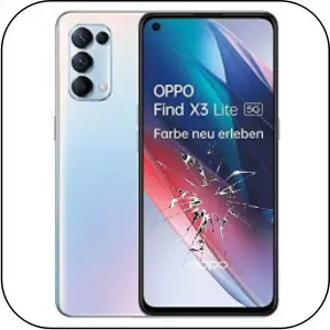 Oppo Find X3 Lite arreglar pantalla rota