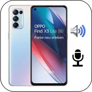 Reparar Sonido OPPO Find X3 Lite