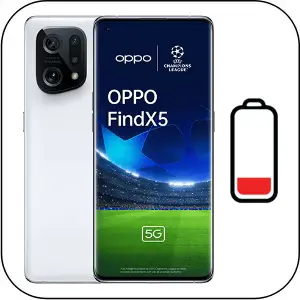 Oppo Find X5 5G sustitución bateria