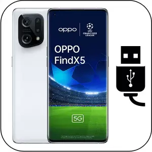 Oppo Find X5 5G arreglar conector de carga roto