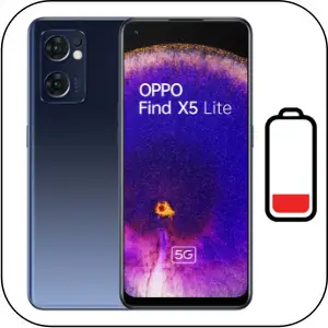 Oppo Find X5 Lite sustitución bateria