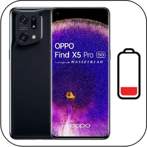 Oppo Find X5 Pro sustitución bateria