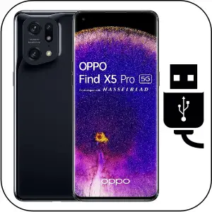 Oppo Find X5 Pro 5G arreglar conector de carga roto