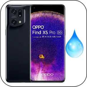 Oppo Find X5 Pro arreglar teléfono mojado