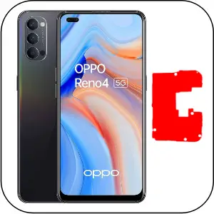 Oppo Reno 4 roto reparación placa base