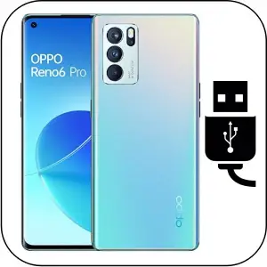Oppo Reno 6 Pro 5G reparación conector de carga roto