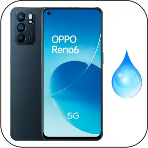 Oppo Reno 6 5G reparación teléfono mojado