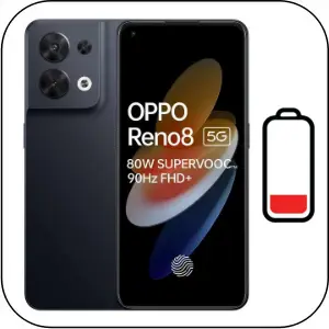 Oppo Reno 8 5G reparación bateria