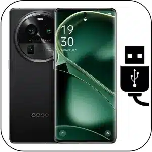 Oppo X6 Pro 5G reparar conector de carga roto