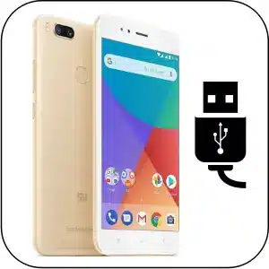 Xiaomi Mi A1 arreglar conector de carga roto