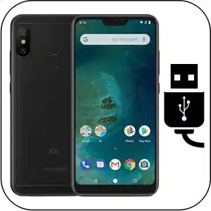 Xiaomi Mi A2 lite arreglar conector de carga roto