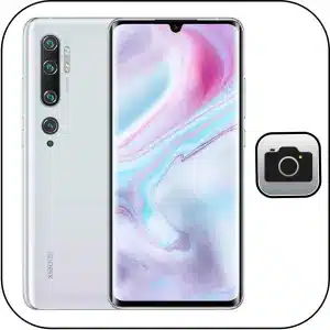 Xiaomi Mi Note 10 Pro reparación cámara rota