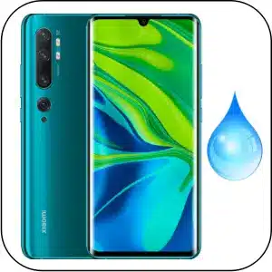 Xiaomi Mi Note 10 solucionar teléfono mojado