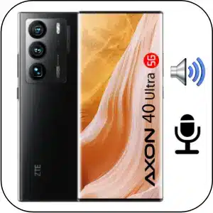 Zte Axon 40 Ultra arreglar problema de sonido