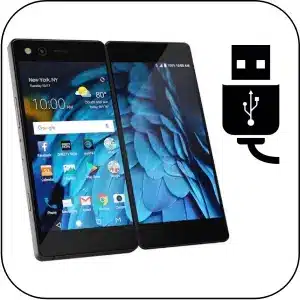 Zte Axon M arreglar conector de carga roto